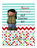 Speech Therapy Starter Kit Blank Forms for the Beginning o