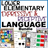 SLP Speech Therapy Lower Elementary Bundle Expressive and 