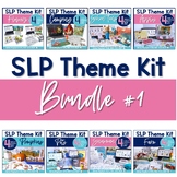 Preschool Speech Therapy Theme Therapy Kit Bundle #1 for S