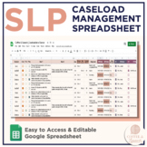 SLP Ultimate Caseload Management Spreadsheet | Caseload-At