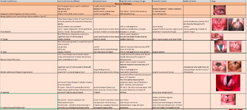 Preview of SLP Voice Pathologies Reference Chart