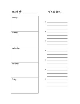 SLP to do list by NB Murray | TPT