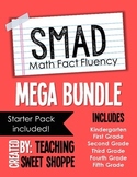 SMAD Math Fact Fluency Program BUNDLE