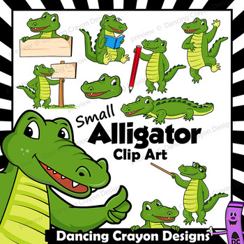 Crocodile Clipart Teaching Resources | TPT