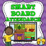 SMART Board Attendance: 16 Fun Holiday Themes in All!