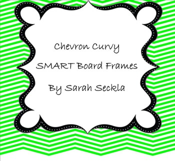 Preview of SMART Board Chevron Curvy Background Pages