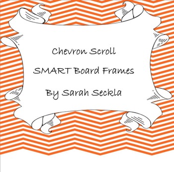 Preview of SMART Board Chevron Scroll Background Pages