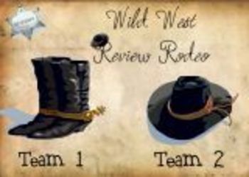 Preview of SMART Board Instant Review Game-Wild West