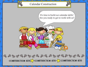 Preview of SMART Calendar Skills Practice