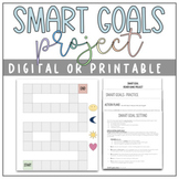 SMART GOAL Practice and Project - Digital or Printable SEL
