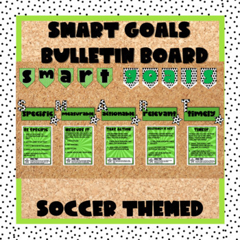 Preview of SMART GOALS Bulletin Board