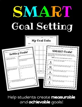 Preview of SMART Goal Setting - Creating and Tracking Goals: Distance Learning - Remote