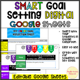 SMART Goal Setting Goal Planner Digital Google Sheets Edit