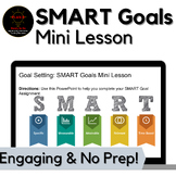 SMART Goal Setting Middle & High School ESL No Prep Slides