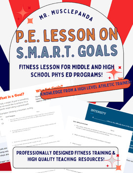 Preview of SMART Goal Setting Presentation; Gr. 6-12 Physical Education, Health Education