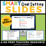 SMART Goal Setting Slides - Google Slides & PDF | 3rd- 8th grade
