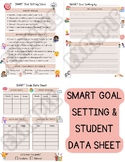 SMART Goal Setting & Student Data Sheet