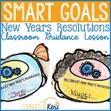 New Year's Resolution Craft for SMART Goals in Elementary 