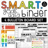 SMART Goals Setting Student Data Binder & Bulletin Board Pack