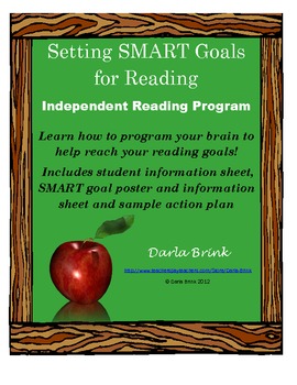 Preview of SMART Goals for Independent Reading: Program Your Brain to Read More