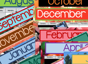Preview of SMART Notebook Calendar Bundle!