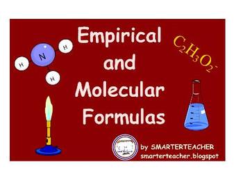 Preview of SMART Notebook Chemistry - Empirical and Molecular Formulas