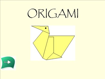 Preview of SMART Notebook Japanese Origami Bird