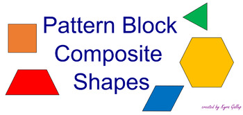 Preview of SMART Notebook - Pattern Block Composite Shapes