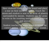 SMARTBoard Math - Space Multplication Arrays