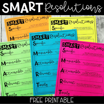 Preview of SMART Resolutions
