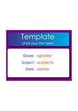 SMART Response Template Mult Choice TF and YN