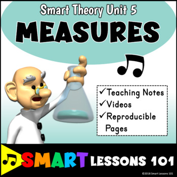 Preview of Music Theory: MEASURES Music Theory Unit 5 Videos and Music Worksheets