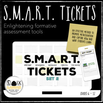 Preview of SMART Tickets 2 Google Forms Digital Exit Tickets Distance Learning