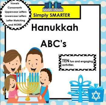 Preview of SMARTBOARD ABC's:  Hanukkah Edition