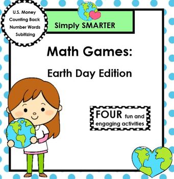 Preview of SMARTBOARD Earth Day Themed Math Games