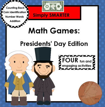 Preview of SMARTBOARD Math Games:  Presidents' Day Edition