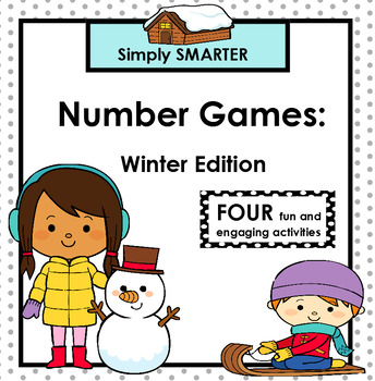 Preview of SMARTBOARD Number Games:  Winter Edition