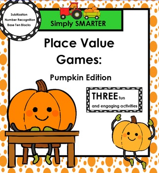 Preview of SMARTBOARD PLACE VALUE GAMES:  Pumpkin Edition