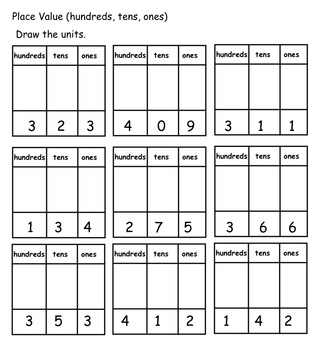 SMARTBOARD: Place Value Activities with Printable Worksheets | TPT