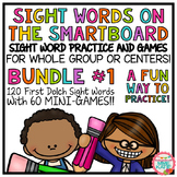 SMARTBOARD Sight Words and Interactive Mini-Games - Bundle