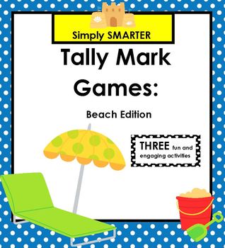 Preview of SMARTBOARD Tally Mark Games:  Beach Edition