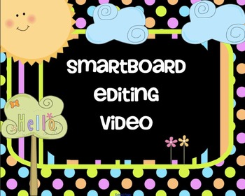 Preview of SMARTBoard Attendance Editing Video