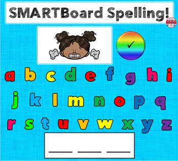Preview of Spelling CVC Words SMARTBoard Lesson