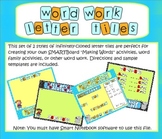 SMARTBoard Word Work Letter Tiles