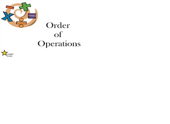Preview of SMARTBoard lesson - Order Of Operations