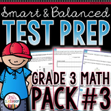 SBAC Math Test Prep 3rd Grade - Printable Practice for Sta