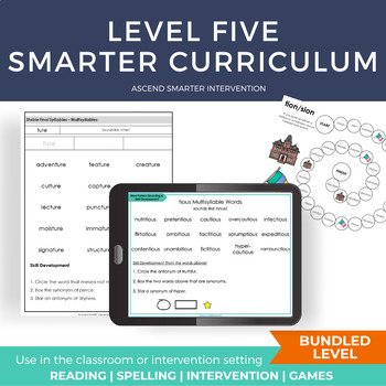 Preview of SMARTER Intervention - Level 5 Bundle