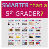 SMARTER THAN A FIFTH GRADER? multiple choice slides w grap