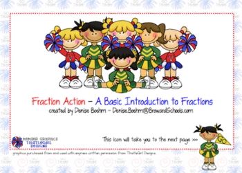 Preview of SMARTboard fraction action