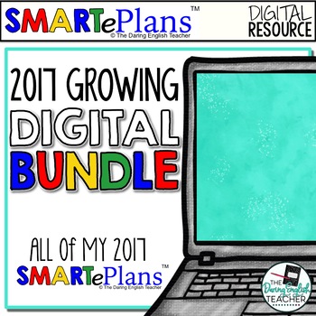 Preview of Digital ELA Resources - All 2017 SMARTePlans Resources - Distance Learning